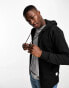 Фото #1 товара Jack & Jones Essentials zip through hoodie in black