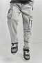 Фото #3 товара Детские джинсы H&M с принтом на карго