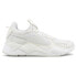 Фото #1 товара Puma RsX Geek Lace Up Mens White Sneakers Casual Shoes 39117406