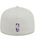 Фото #4 товара Men's x Staple Cream, Black Brooklyn Nets NBA x Staple Two-Tone 59FIFTY Fitted Hat