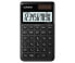 Фото #3 товара Casio SL-1000SC-BK - Pocket - Basic - 10 digits - 1 lines - Battery/Solar - Black
