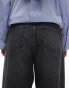 ARKET Amber barrel leg jeans in washed grey