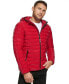 Фото #1 товара Men's Hooded & Quilted Packable Jacket
