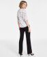 Фото #9 товара Women's Wear to Work Fit Flare High Rise Pants