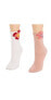 ფოტო #2 პროდუქტის Women's 2 Pack Boxed Cozy Crew Socks