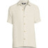 Фото #2 товара Men's Short Sleeve Gauze Camp Collar Shirt