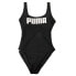 Фото #1 товара Puma Scoop Back OnePiece Swimsuit Womens Size S Casual Athletic 85926601
