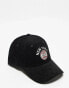 New Era baseball logo cord 9twenty cap in black