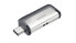Фото #7 товара Sandisk Ultra Dual Drive USB Type-C - 128 GB - USB Type-A / USB Type-C - 3.2 Gen 1 (3.1 Gen 1) - Slide - 9.1 г - Черный - Серебро