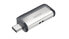 Фото #7 товара SanDisk Ultra Dual Drive USB Type-C - 128 GB - USB Type-A / USB Type-C - 3.2 Gen 1 (3.1 Gen 1) - Slide - 9.1 g - Black - Silver