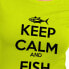 KRUSKIS Keep Calm And Fish short sleeve T-shirt