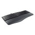 Cherry KC 4500 ERGO - Full-size (100%) - USB - QWERTZ - Black