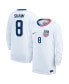 Фото #1 товара Big Boy's and Girl's Jaedyn Shaw White USWNT 2024 Home Replica Long Sleeve Jersey