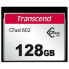 Фото #1 товара Transcend TS128GCFX602 - 128 GB - CFast 2.0 - 500 MB/s - 350 MB/s - Black