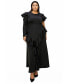 ფოტო #1 პროდუქტის Plus Size Vivienne Ruffled Maxi Dress