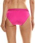 Фото #2 товара Trina Turk Monaco Braided Bikini Bottom Women's Pink 8