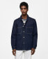 Фото #1 товара Men's Pocket Denim Overshirt