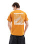 Фото #1 товара The North Face Topographic Foundation backprint logo t-shirt in copper