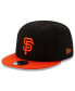 Фото #1 товара Головной убор для младенцев New Era черный San Francisco Giants My First 9Fifty Hat.