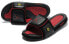 Фото #3 товара Air Jordan 14 Hydro Retro 轻便舒适 户外运动拖鞋 黑红 / Спортивные тапочки Air Jordan 654285-015