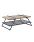 Brantley Coffee Table in Oak & Sandy Gray Finish