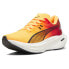 Фото #2 товара Puma Deviate Nitro 3 Fade Running Womens Orange Sneakers Athletic Shoes 3104750