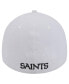 ფოტო #4 პროდუქტის Men's White New Orleans Saints Active 39THIRTY Flex Hat