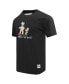 Фото #3 товара Men's Black The Simpsons Krusty Not A Role Model T-shirt