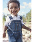 Фото #13 товара Baby Stretch Denim Classic Overalls 24M