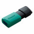 Kingston DataTraveler Exodia M - 256 GB - USB Type-A - 3.2 Gen 1 (3.1 Gen 1) - Slide - 10 g - Black - Turquoise
