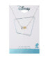 Фото #20 товара Disney unwritten Cubic Zirconia Mickey Mouse Initial Pendant Necklace
