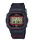 Men's Digital Quartz Black Resin Watch, 42.8mm, DW5600KH-1