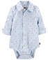 Фото #12 товара Baby Polka Dot Button-Front Bodysuit 3M