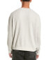 Frame Denim Waffle Knit Crewneck Sweatshirt Men's Beige M