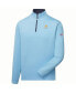 Фото #1 товара Men's Light Blue 2024 Presidents Cup Team USA Quarter-Zip Pullover Jacket