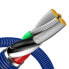 Kabel przewód USB - Lightning do szybkiego ładowania i transferu danych 1.2m niebieski
