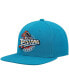 Фото #2 товара Men's Teal Detroit Pistons Hardwood Classics Team Ground 2.0 Snapback Hat
