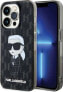 Karl Lagerfeld Karl Lagerfeld KLHCP15LHNKMKLK iPhone 15 Pro 6.1" czarny/black hardcase Monogram Ikonik