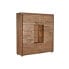 Фото #2 товара Шкаф DKD Home Decor 145 x 40 x 153 cm Стеклянный Коричневый древесина акации