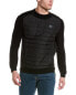 Фото #1 товара Canada Goose Reversible Quilted Down Front Wool Pullover Men's Black M