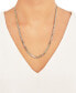 ფოტო #3 პროდუქტის Flat Curb Link 18" Chain Necklace in 18k Gold-Plated Sterling Silver