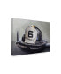 Paul Walsh Fire Helmet Canvas Art - 19.5" x 26"