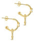 Фото #2 товара Women's Freya Hoop Earrings