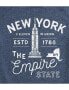 ფოტო #2 პროდუქტის Hybrid Apparel New York Men's Short Sleeve Tee