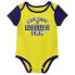 MLS Nashville SC Infant Girls' 3pk Bodysuit - 6-9M