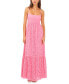 Фото #1 товара Women's Eyelet Embroidered Cotton Maxi Dress