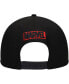 ფოტო #3 პროდუქტის Men's Black Iron Man Marvel 60th Anniversary Snapback Hat