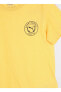 Düz Sarı Erkek Çocuk T-Shirt 67996803 Boy s TEE