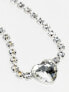 Фото #3 товара Public Desire The Maggie necklace with heart crystal