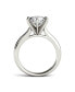 ფოტო #4 პროდუქტის Moissanite Solitaire Engagement Ring 1-9/10 ct. t.w. Diamond Equivalent in 14k White, Yellow or Rose Gold
